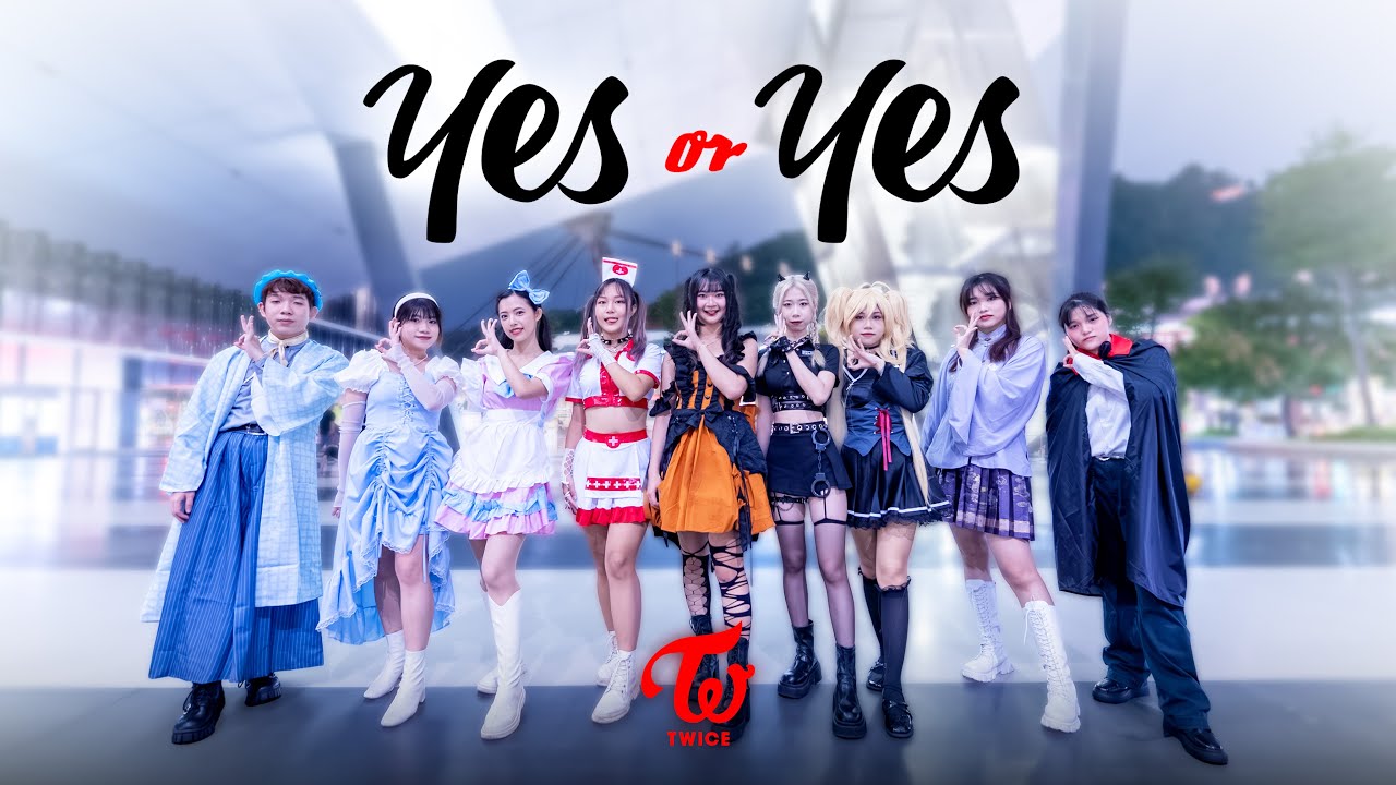 【𝐊𝐏𝐎𝐏 𝐈𝐍 𝐏𝐔𝐁𝐋𝐈𝐂|𝐎𝐍𝐄 𝐓𝐀𝐊𝐄】𝐓𝐖𝐈𝐂𝐄(트와이스)-“𝐘𝐄𝐒 𝐎𝐑 𝐘𝐄𝐒”(𝐇𝐀𝐋𝐋𝐎𝐖𝐄𝐄𝐍 𝐕𝐄𝐑.) 𝐃𝐀𝐍𝐂𝐄 𝐂𝐎𝐕𝐄𝐑 𝐁𝐘 𝐍𝐀𝐈𝐍𝐀𝐈 𝐅𝐑𝐎𝐌 𝐓𝐀𝐈𝐖𝐀𝐍