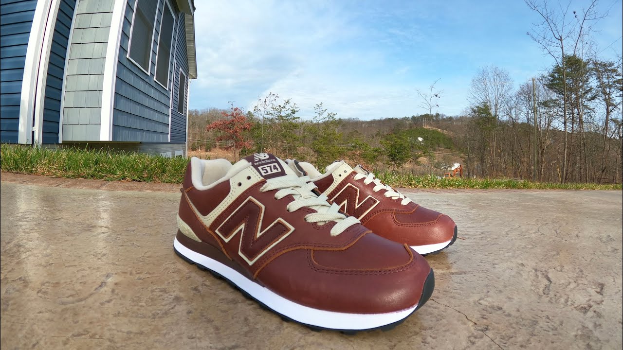 Container Arterie Bungalow new balance 574 mens leather Komm mit Tiefe ...