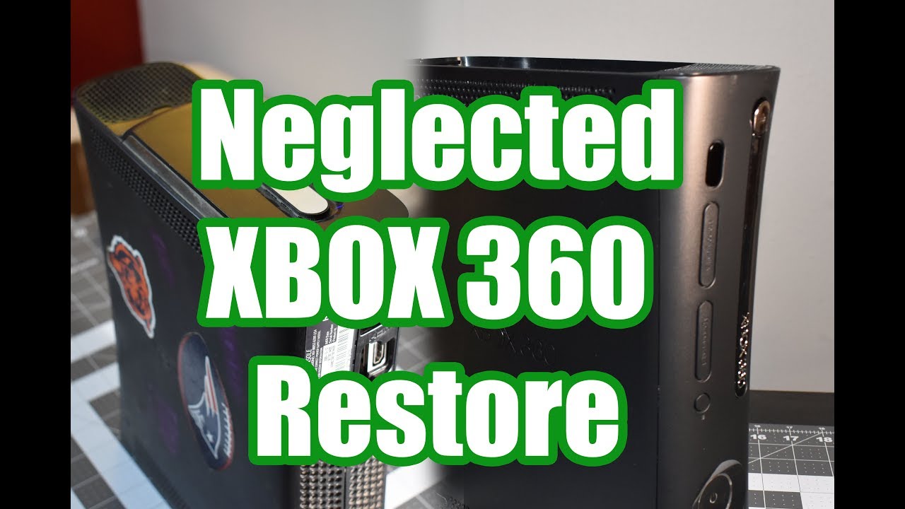Neglected Xbox360 Elite Restored