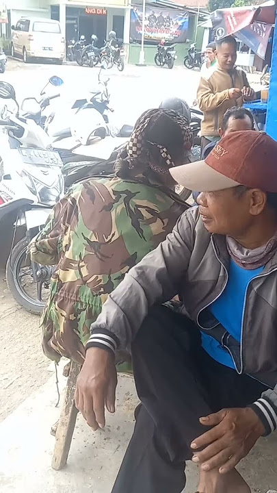 Muncul Lag... Mbah SARNO - Ojek KALIWIRO Berpenampilan TNI