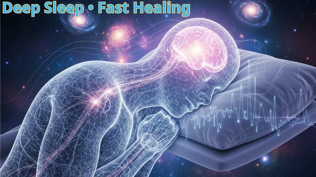 Alpha Calm 🌌 432+528Hz Dual Healing Frequencies — Sleep Deeper, Heal Faster