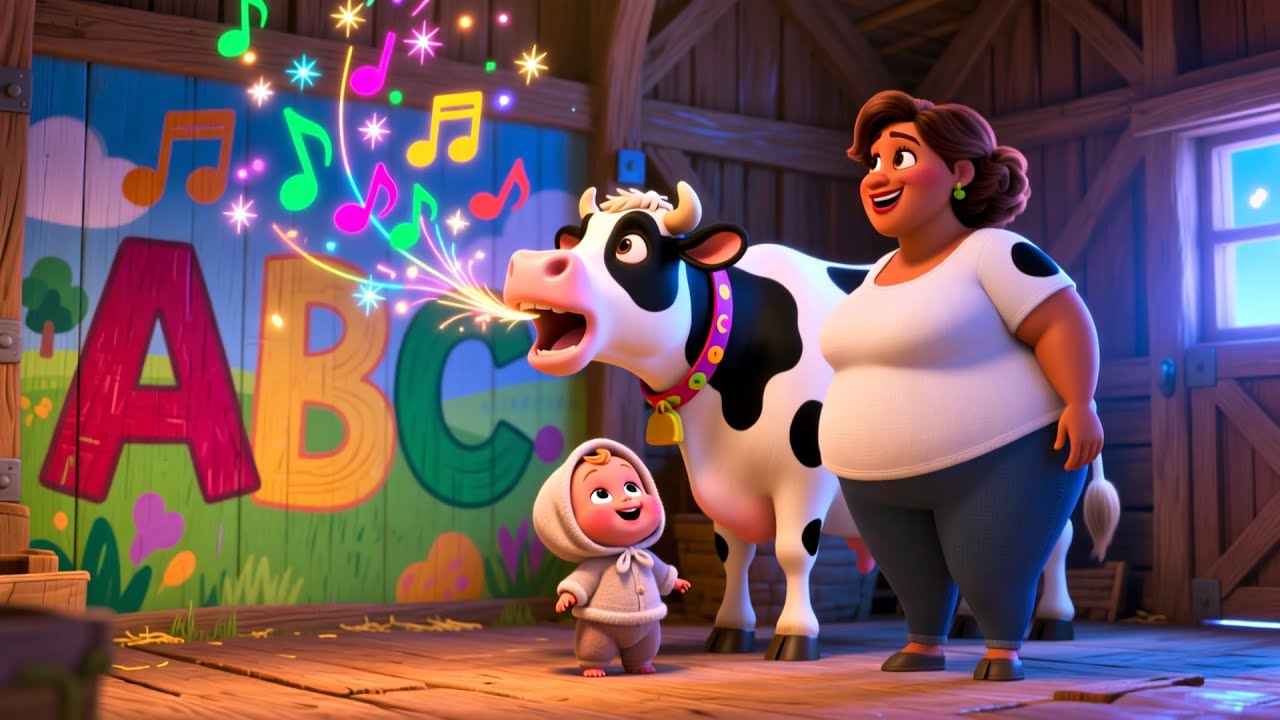 Happy Cow Farm Fun Day 🐄 | Fun Learning & Play for Kids | Toddler Adventure Video