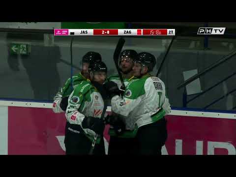 Ričards Bernhards Goal vs Zaglebie Sosnowiec 24.11.2023 | TAURON Hokej Liga