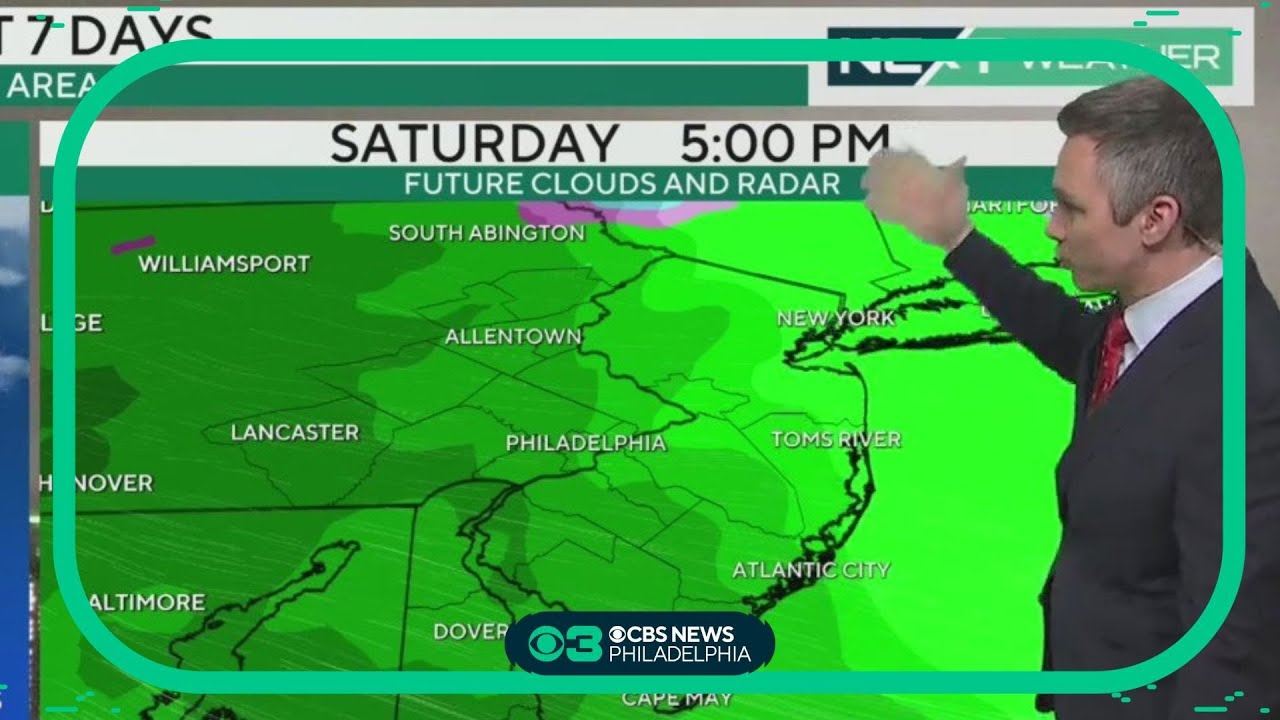 NEXT Weather: Brief break from rain Thursday - YouTube