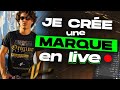 Comment crer une marque de vtements streetwear  dmo en direct  partie 1