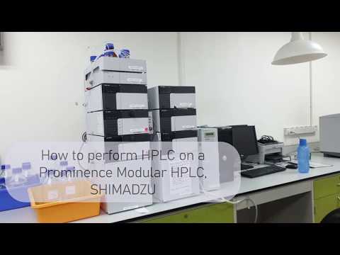 Tutorial su HPLC (Shimadzu)
