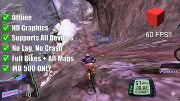 Downhill Domination PS2 SaveData + Settings for NetherSX2 | Smooth Gameplay | Only 500MB Setup