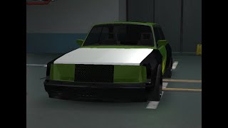 Making the front bumper of a wide body kit for the Volvo 240