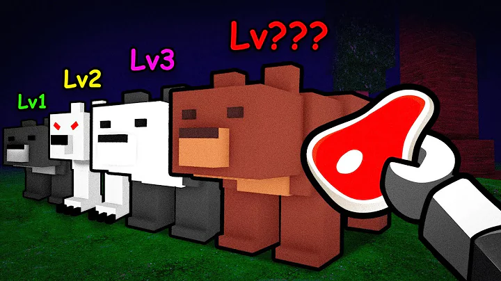 Taming a Pet BEAR Army in 99 Nights in the Forest!