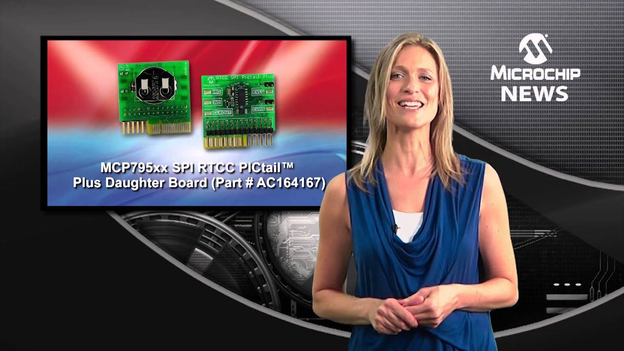 Microchip Releases New Family of Mid-Range SPI Real-Time Clock/Calendars (RTCC)