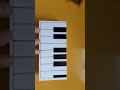 Attiny85 piano one octave