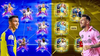 UTOTS X RETRO STARS  BEST SPECIAL X SQUAD BUILDER! Ronaldo X Messi!! FIFA Mobile