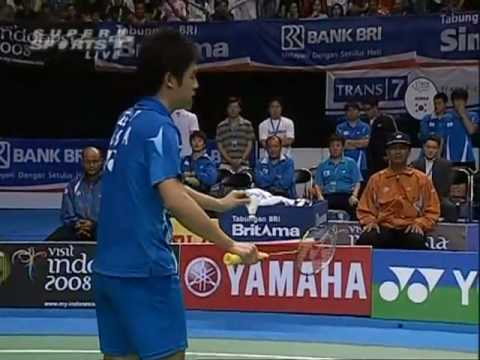 2008 Thomas Cup Final - MD1 - Fu / Cai vs Jung / L...