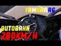 【バーデン バーデン】YZF R6 280km/h Autobahn