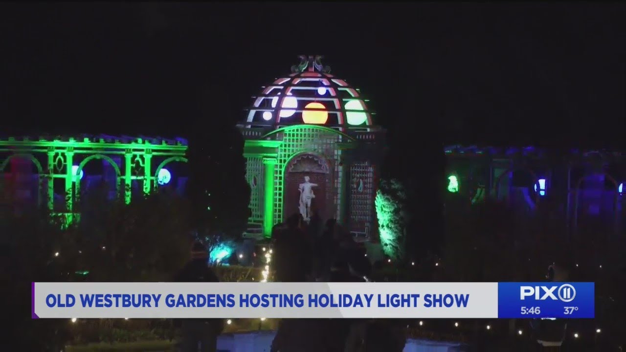 Old Westbury Gardens host holiday light show YouTube
