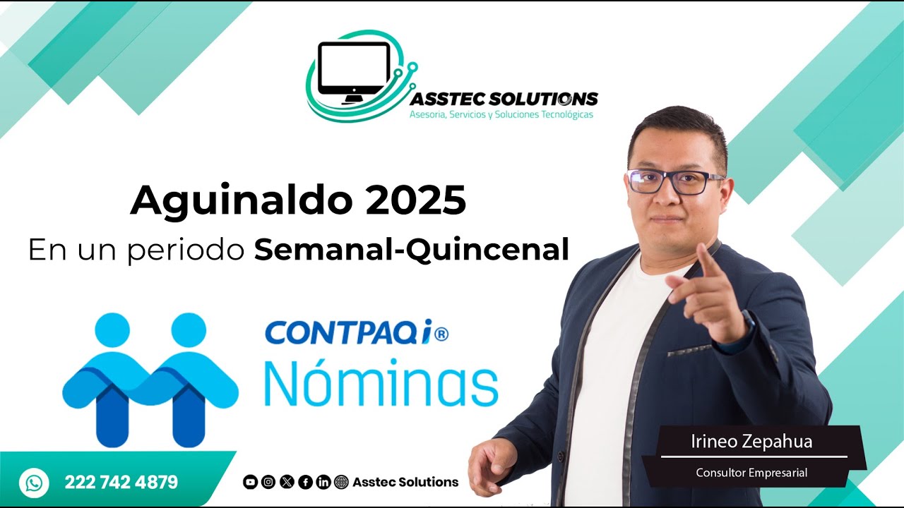 Aguinaldo 2025 SIN ERRORES: Cálculo en periodo ordinario con ISR 174 o 96