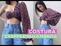 COSTURA CROPPED NULA MANGA *COM FIVELA*