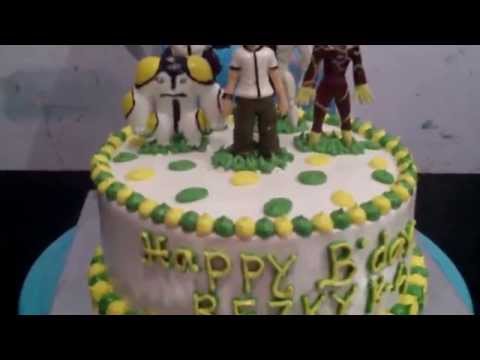 How To Easy Decorate Ben 10 Cake Theme