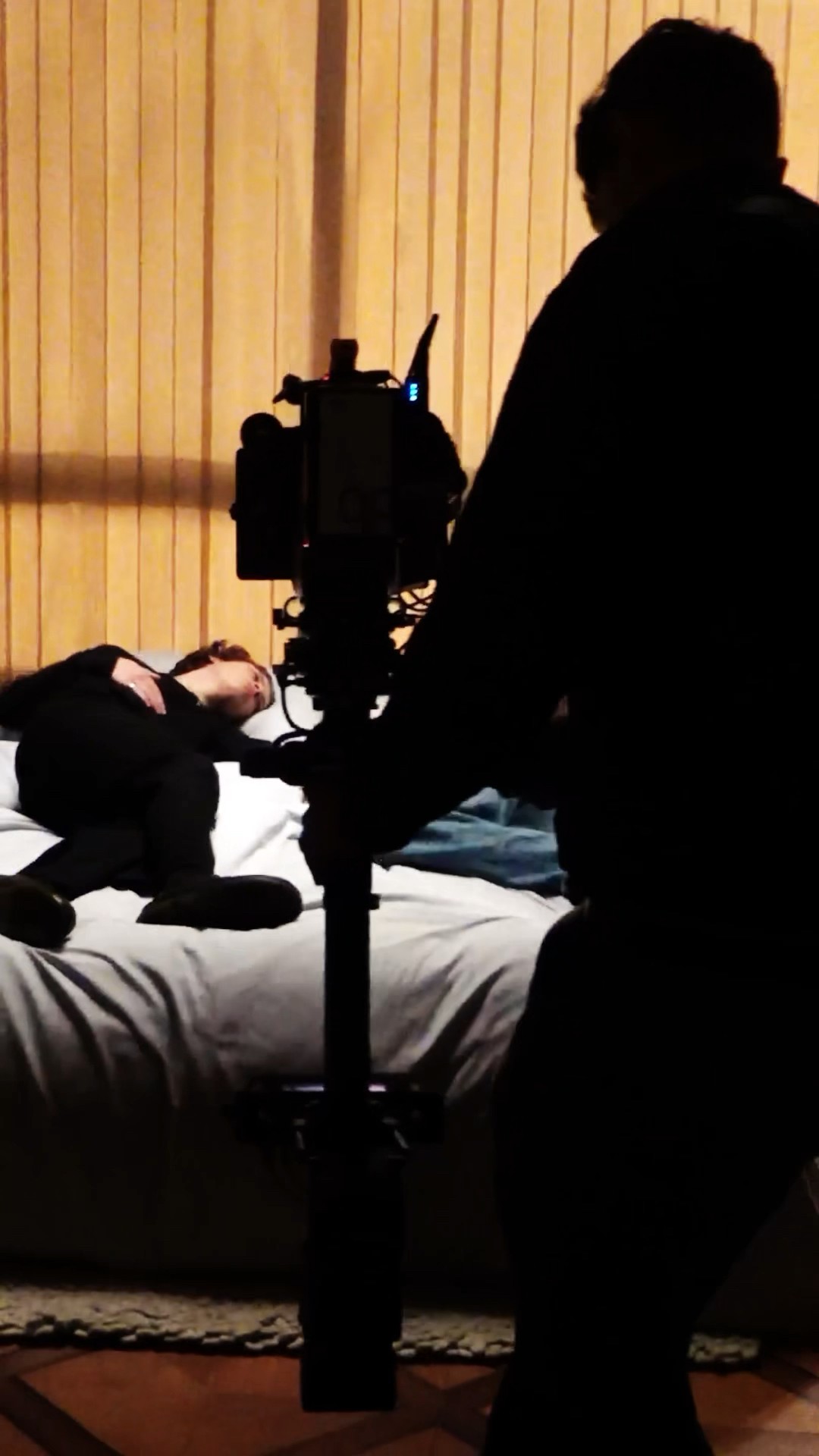 Behind the scenes beim “Einmal verliebt” Videodreh