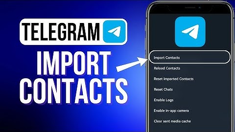 How To Import Your Contacts In Telegram