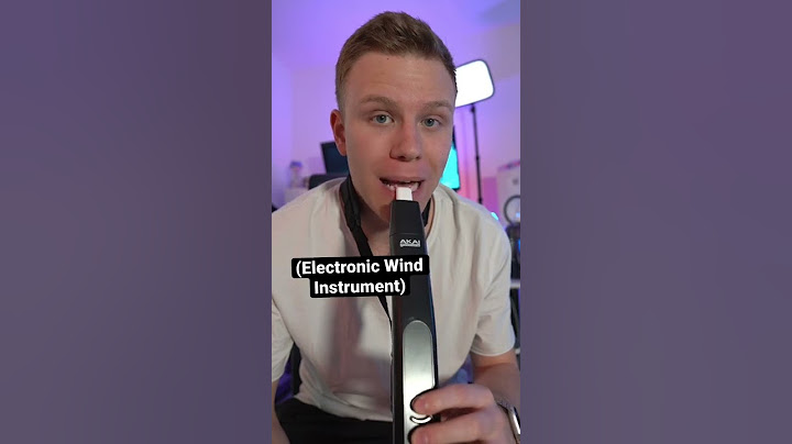 This is a EWI 🤯