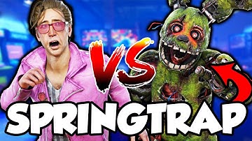 Looping SPRINGTRAP On The NEW MAP - Dead by Daylight