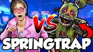 Looping SPRINGTRAP On The NEW MAP - Dead by Daylight