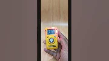 How to use H2S gas detector #shorts