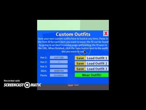 How to change clothes in roblox