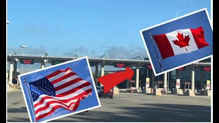 Road Trip: USA to Canada in a Tesla with U haul Trailer 🚗🔌 | Vehicle export process | Part 2🇺🇸➡️🇨🇦