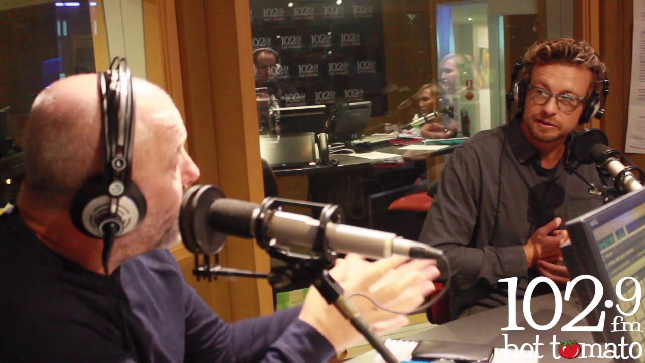 Simon Baker spoke to Flan & Emily Jade with Chriso