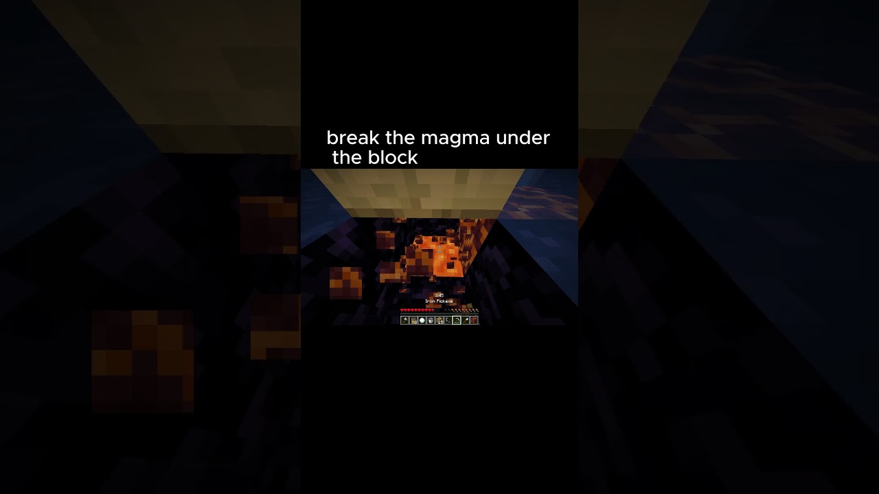 How to make portal under magma ravine?