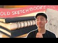 Reacting to my old CRINGE sketchbooks 😩✨