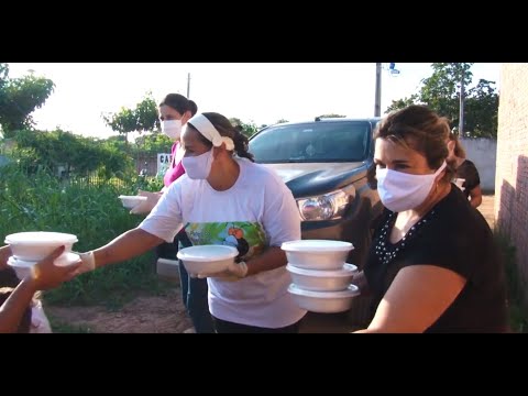 Thumbnail do vídeo: Projeto distribui refeições para crianças em Sinop