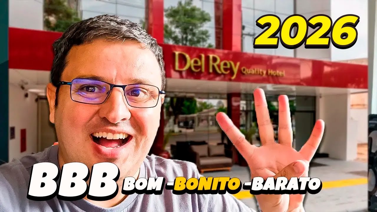 Hotel Del Rey em Foz do iguacú: avaliações ALTÍSSIMAS e prêmios no TripAdvisor 🏆