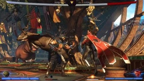 Injustice 2: Raiden 512 damage 1-bar full-screen setup trait combo