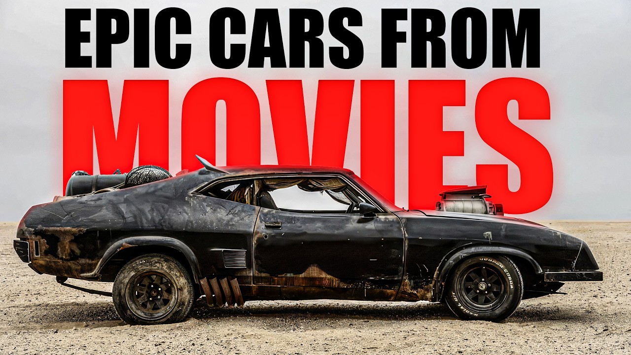 Iconic Movie Cars You Can't Miss!!