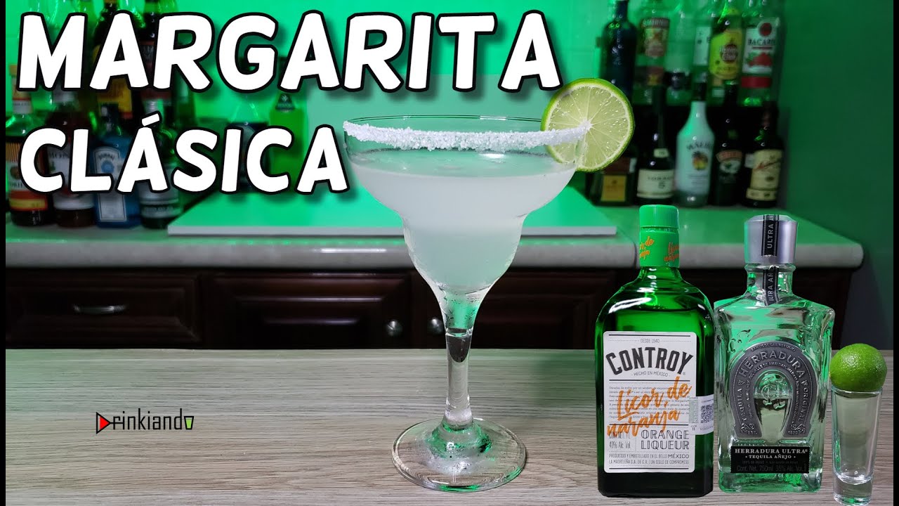 Cómo Preparar LA MARGARITA CLÁSICA? 🍸 | Margarita Original | Margarita Tradicional | Drinkiando -