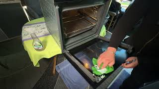 Backofentür (Ofentür) demontieren & Glasscheibe zerlegen Bosch HBA533BB1 Serie 4 Einbau-Backofen DIY