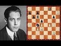 Chess Genius: José Raúl Capablanca - Top Five Chess Sacrifices!