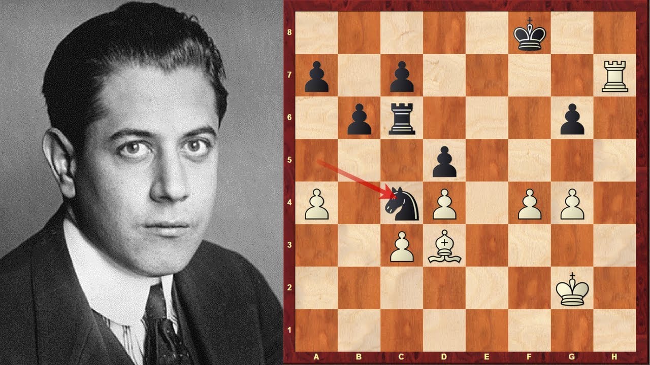 Play Like Jose Raul Capablanca - Chess Lessons 