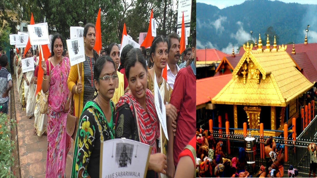 Sabarimala verdict: Ayyappa devotees from Goa protest on Panjim streets