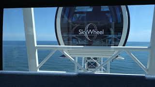 Riding the 187ft tall Myrtle Beach SkyWheel in Myrtle Beach, South Carolina!!!