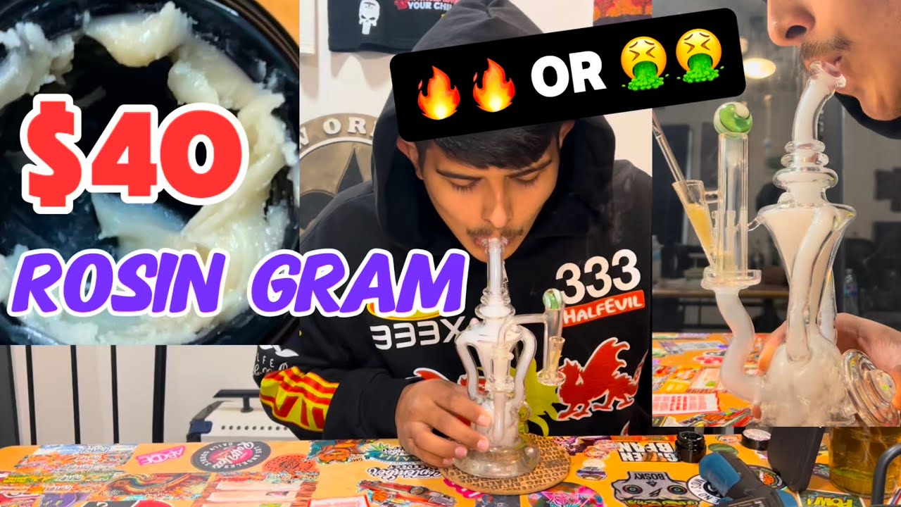 $40 Gram of Rosin ⁉️| is it worth it❓|🔥or🤮