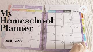 2019-2020 Homeschool Planner