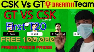 GT vs CSK dream11 prediction?? || Csk vs Gt Prediction || trending ipl