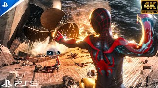 Marvel’s Spider-Man 2 /PS5 [4K 60FPS HDR] Peter Parker & Miles Morales Vs The Hunters Gameplay