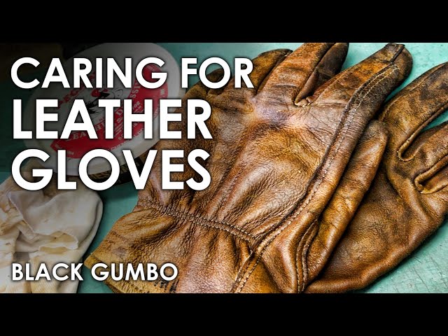 How To Clean Leather Work Gloves – Golden Stag Gloves