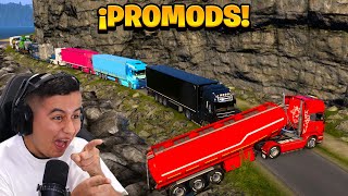 ¡VOLVEMOS A LA RUTA OFF ROAD MULTIJUGADOR | PROMODS | Euro Truck Simulator 2