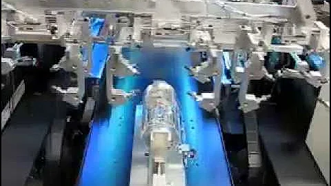 Screen printing on beer mugs - 4 color CNC machine with UV curing.